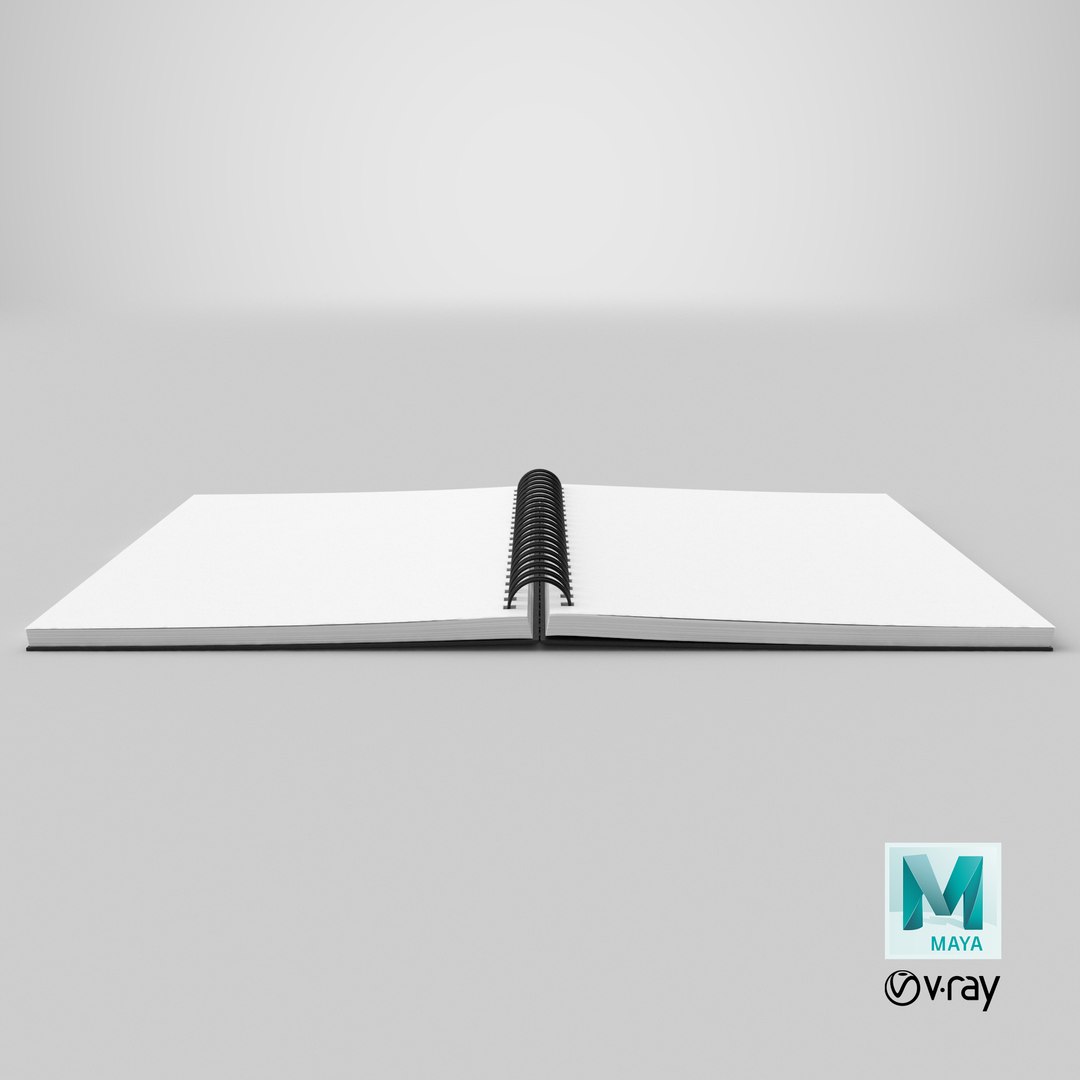 spiral sketchbook 02 3D model https://p.turbosquid.com/ts-thumb/IZ/IAlbtd/zTRHsIZw/render.0001/png/1522377444/1920x1080/fit_q87/0d5e3e0ab9559c58d06f0b10aeabfca24eca4666/render.0001.jpg