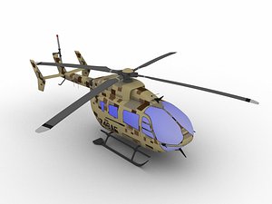3D uh-72 lakota model