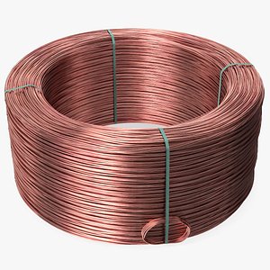 Coil Copper Wire 3D model