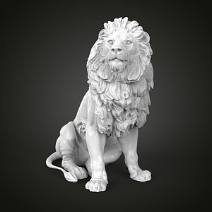 Lion 3D model