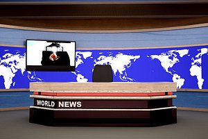 3d studio news room