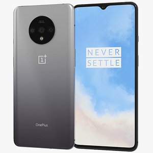 3D realistic oneplus 7t frosted