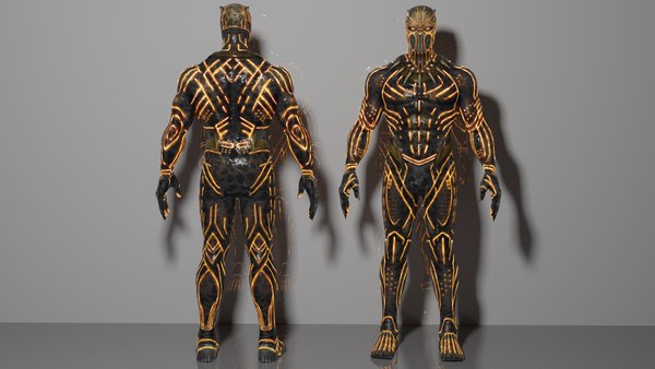 modelo 3d Killmonger - TurboSquid 1982075