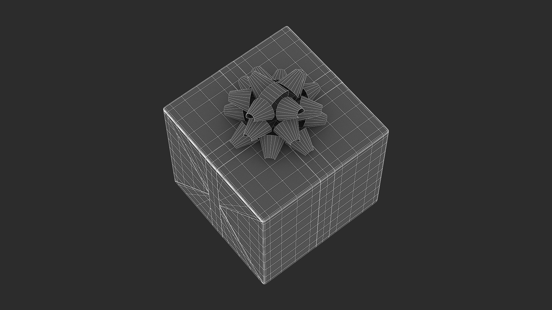 Wrapped Gift Box 5 V2 3D Model - TurboSquid 2294833