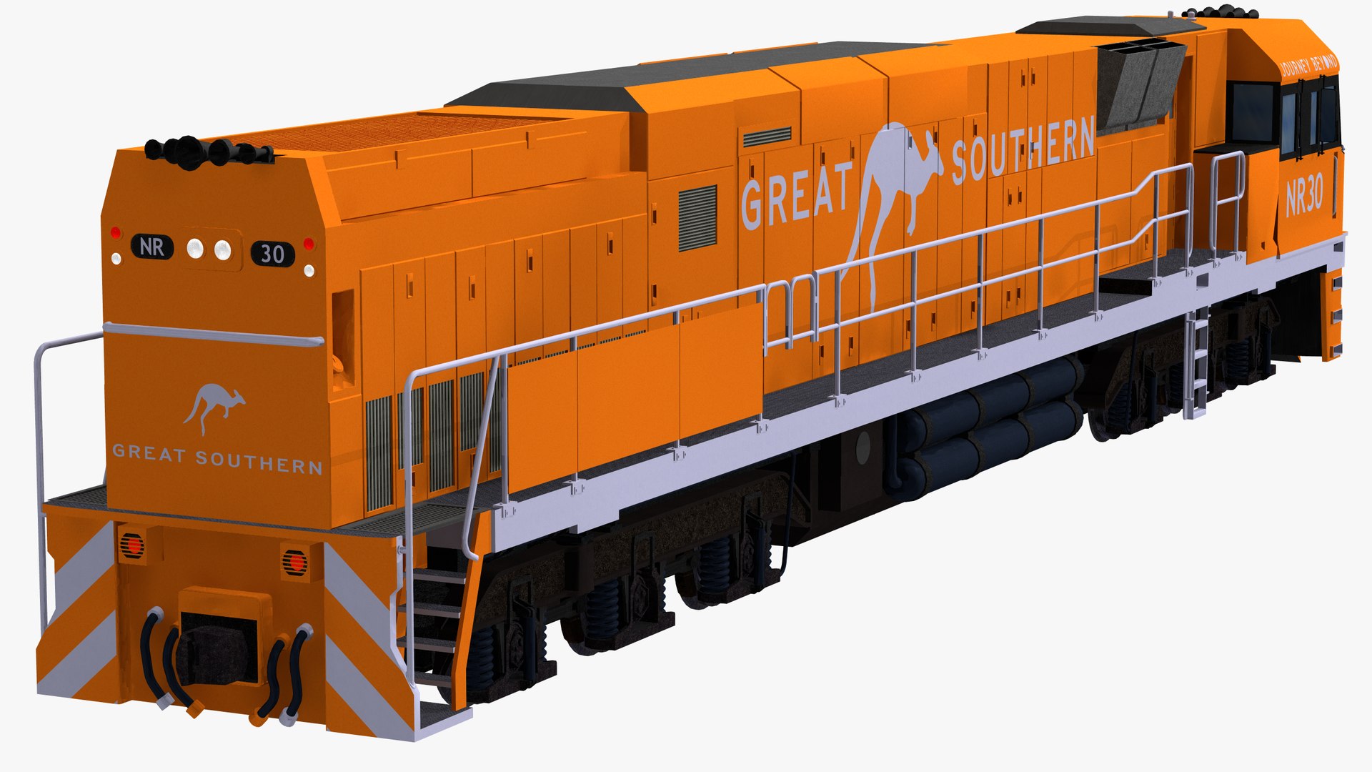 3D Australian Nr Class Nr30 Great Southern Diesel Electric