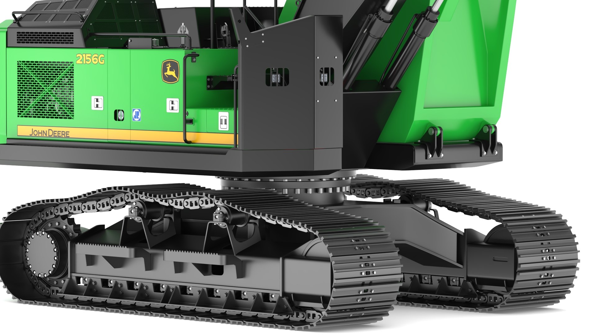 3D 2021 John Deere 2156G Log Loader - TurboSquid 2363410