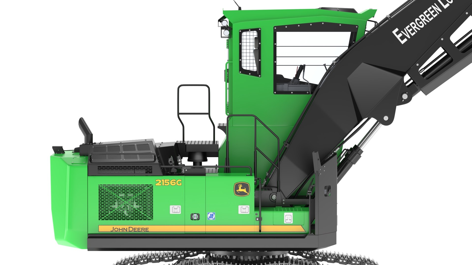 3D 2021 John Deere 2156G Log Loader - TurboSquid 2363410