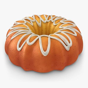 3d realistic pumpkin buttermilk cake