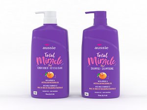 aussie total miracle shampoo 3D model