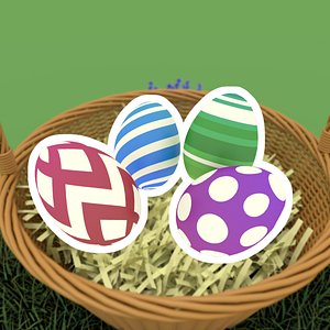 3D easter eggs