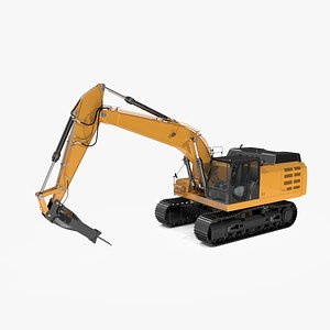 Track Hydraulic Hammer