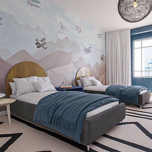 3D Children Kids Room