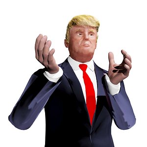 Donald Trump 3D Models for Download | TurboSquid