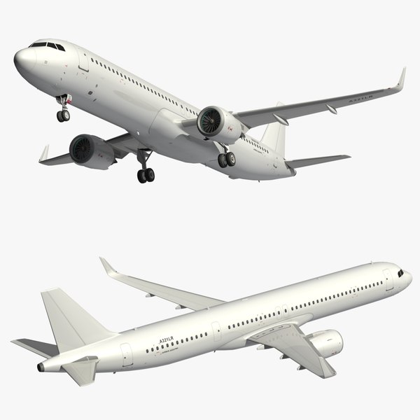 Airbus a321neo white livery 3D model - TurboSquid 1703716