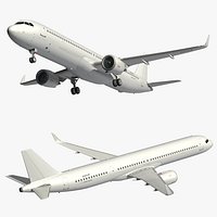 Airbus A321neo White livery