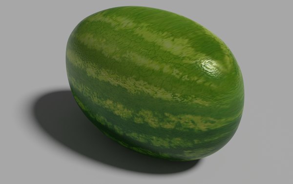modelo 3d Watermelon DAE and BLEND - TurboSquid 2004998