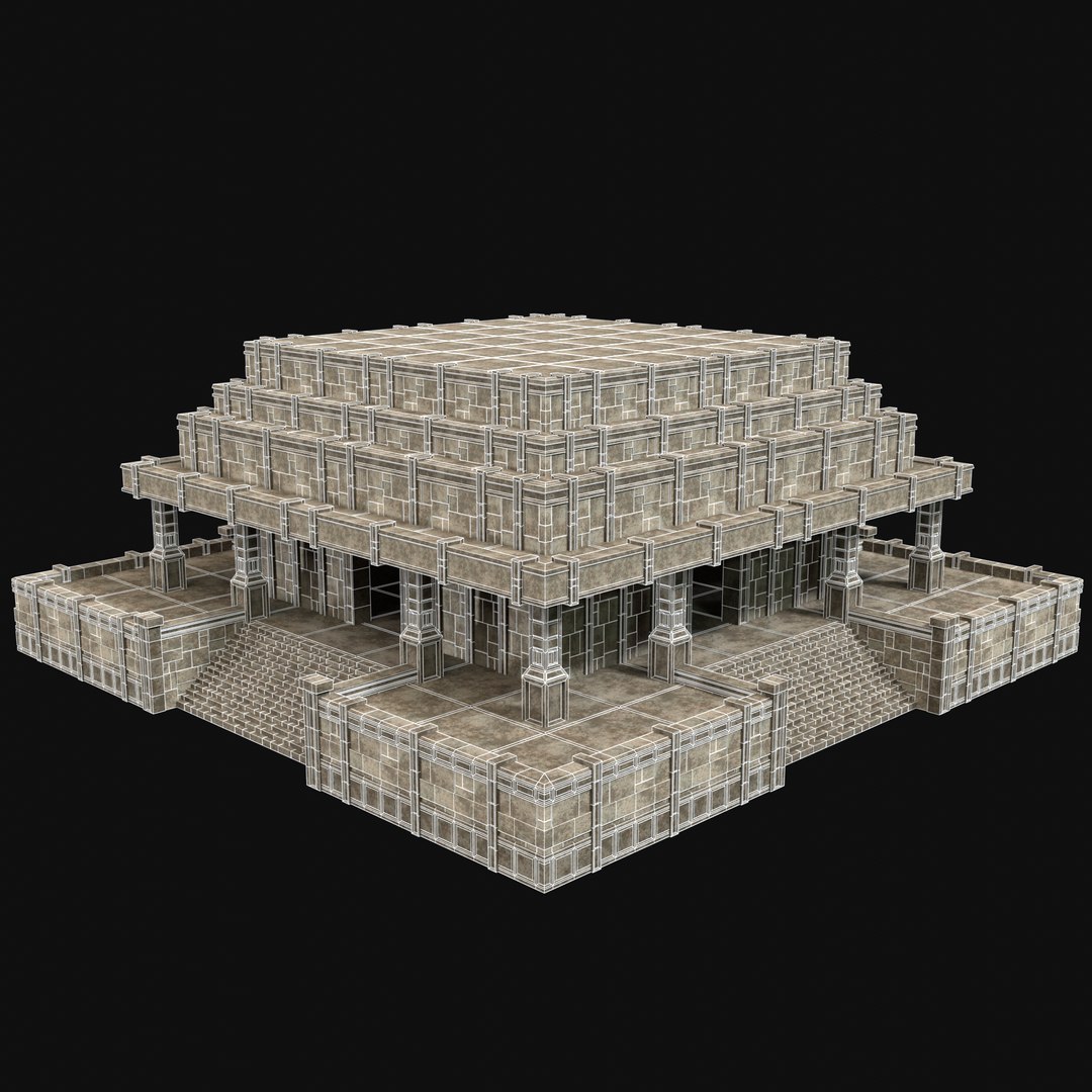 3D model ANCIENT TEMPLE PYRAMID AZTEC MAYAN INCA PLATFORM RUIN COLLECTION https://p.turbosquid.com/ts-thumb/IZ/utGFgR/d9/007_wire/png/1687428160/1920x1080/fit_q87/a6400d0c5d29e2ba120d5f6b9a7b93eaff8f9467/007_wire.jpg