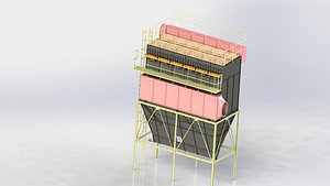 30000 cubic meters jet pulse bag filter