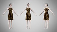 Dress 36 Black Gold Empress Velvet v2