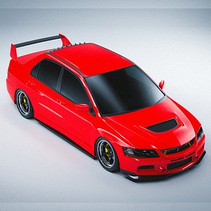 Mitsubishi Lancer Evolution IX model