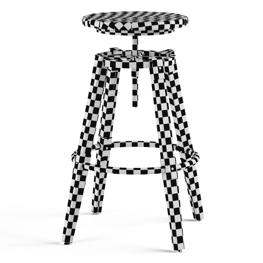3D Cult Furniture Bastille Stool - TurboSquid 2172512