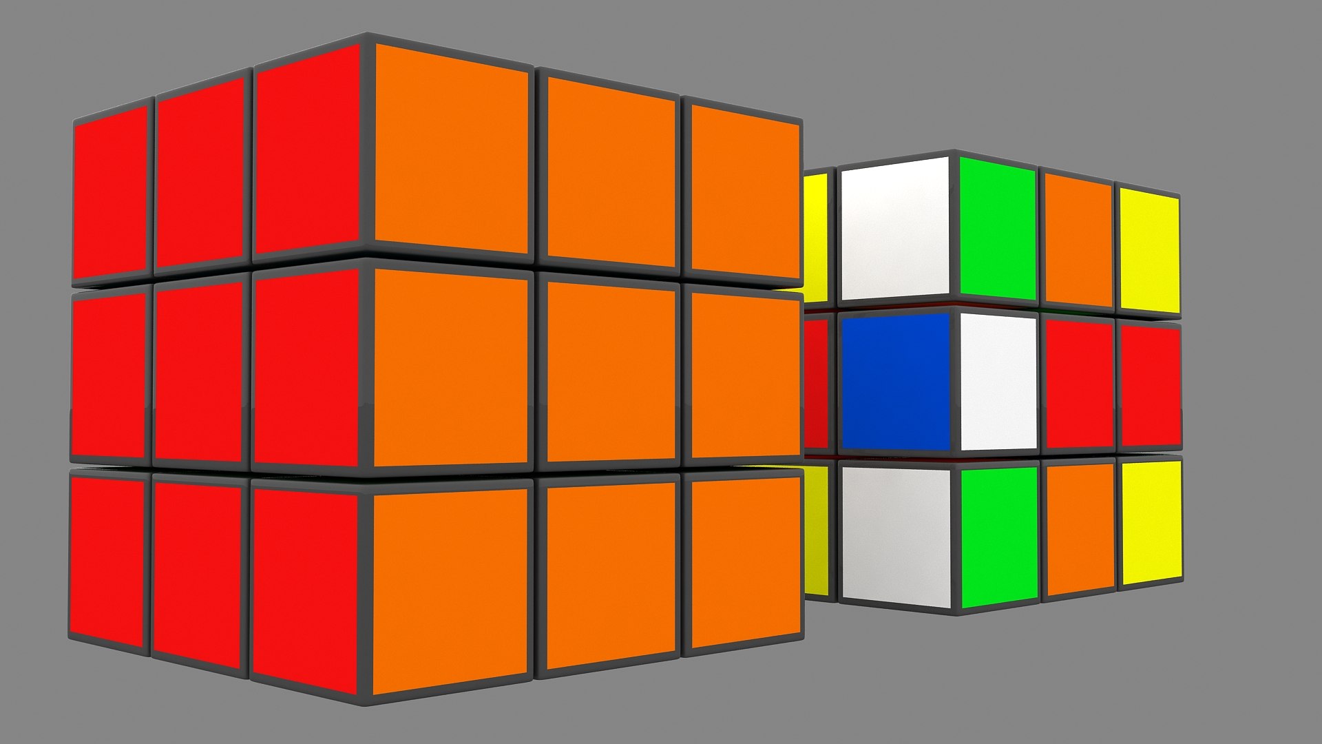 modèle 3D de Rubik's Cube animé 7x7 - TurboSquid 2081472