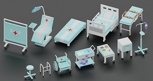 3D Lp Medicine asset model