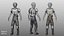 sci-fi character rigged 3D model