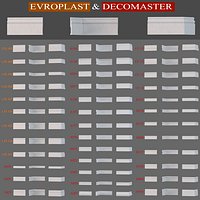 Baseboard Evroplast and Decomaster