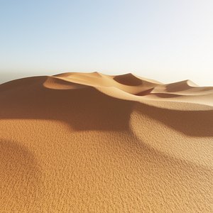 desert dunes 1 3D model