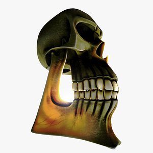 head dead human 3d model