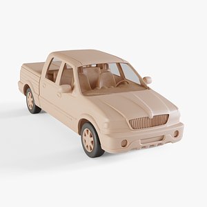2001 Lincoln Blackwood 3D model