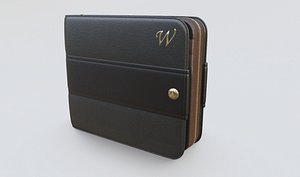 Bicolor Billfold Wallet