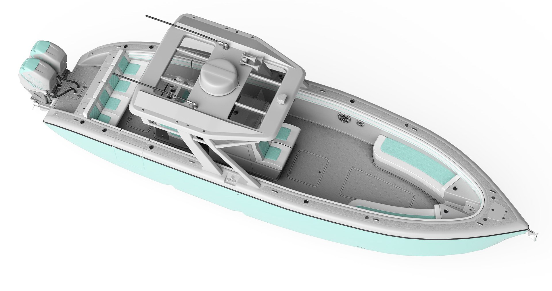 3D Motorboat Model - TurboSquid 2290410