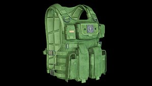 3D Marom Dolphin Amran Gen Plate Carrier model