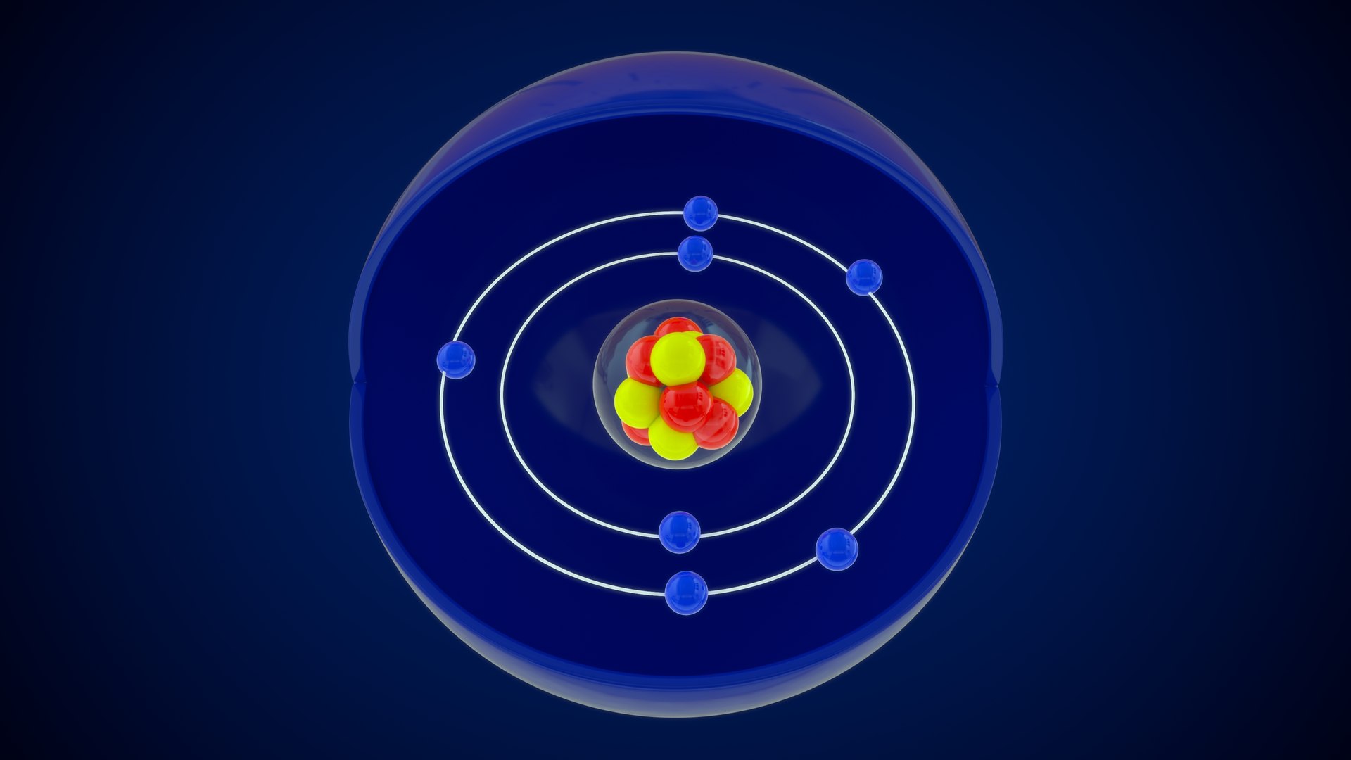 nitrogen atom diagram