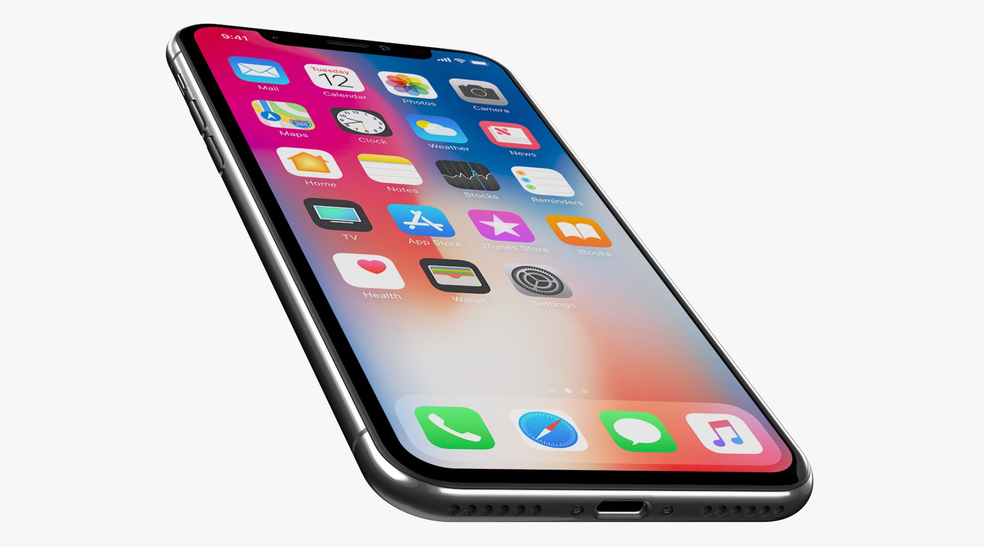 Apple iphone x model - TurboSquid 1202605