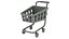 Cartoon Shopping Cart Icon 3D model