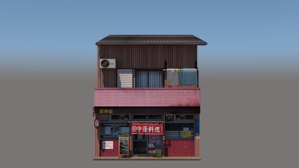 Seikaen Restaurant model - TurboSquid 1783553