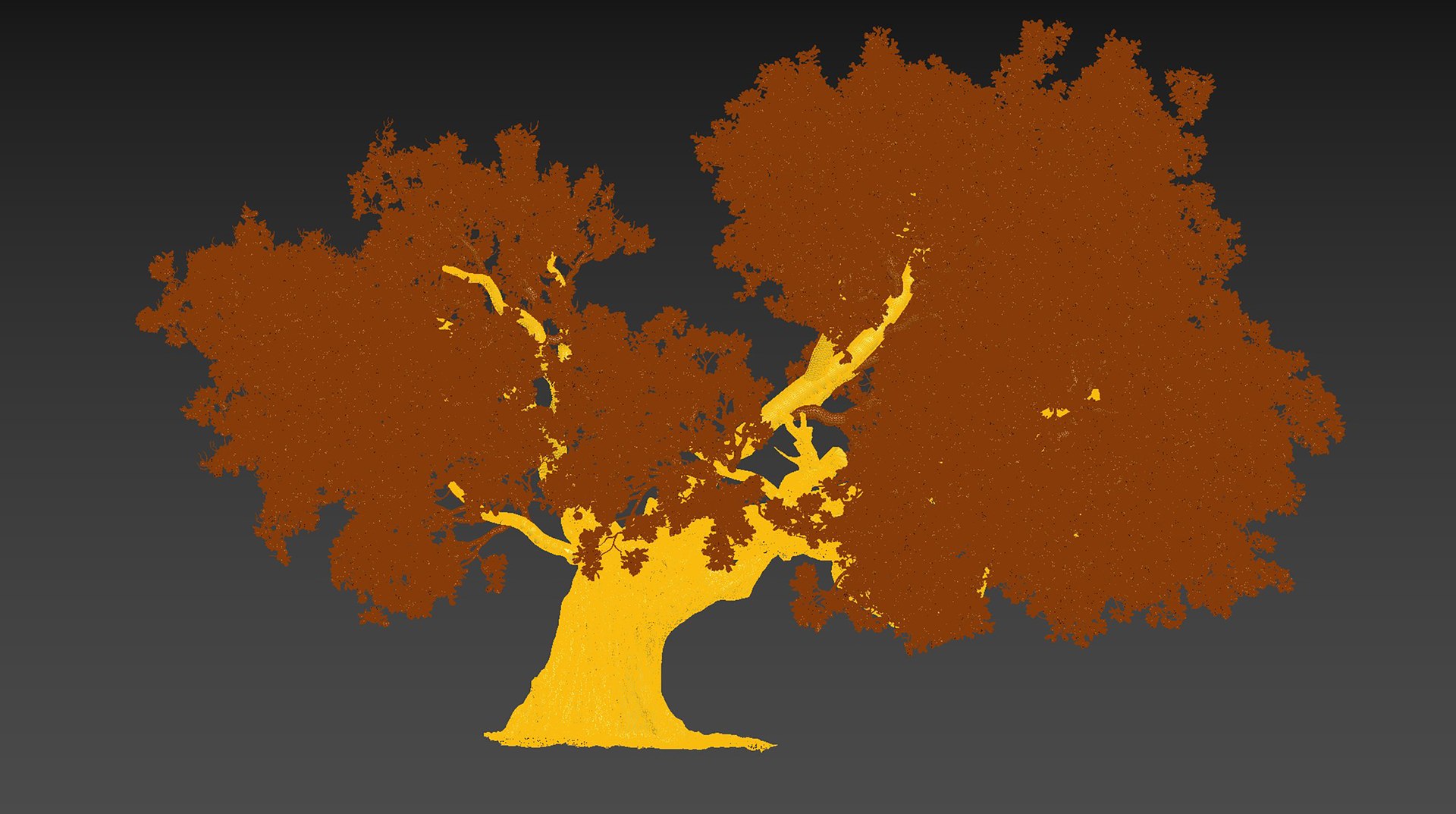 Free Model 3d OakTree By NhanLe 3D Model - TurboSquid 2383046