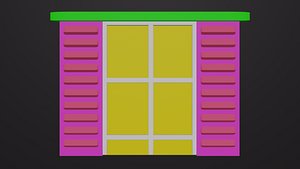 WINDOW 3D model