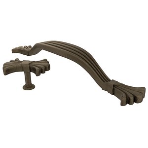 3D handle furniture bronze model