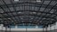 Logistic Cargo Warehouse Interior and Exterior All PBR Textures model