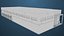 Logistic Cargo Warehouse Interior and Exterior All PBR Textures model