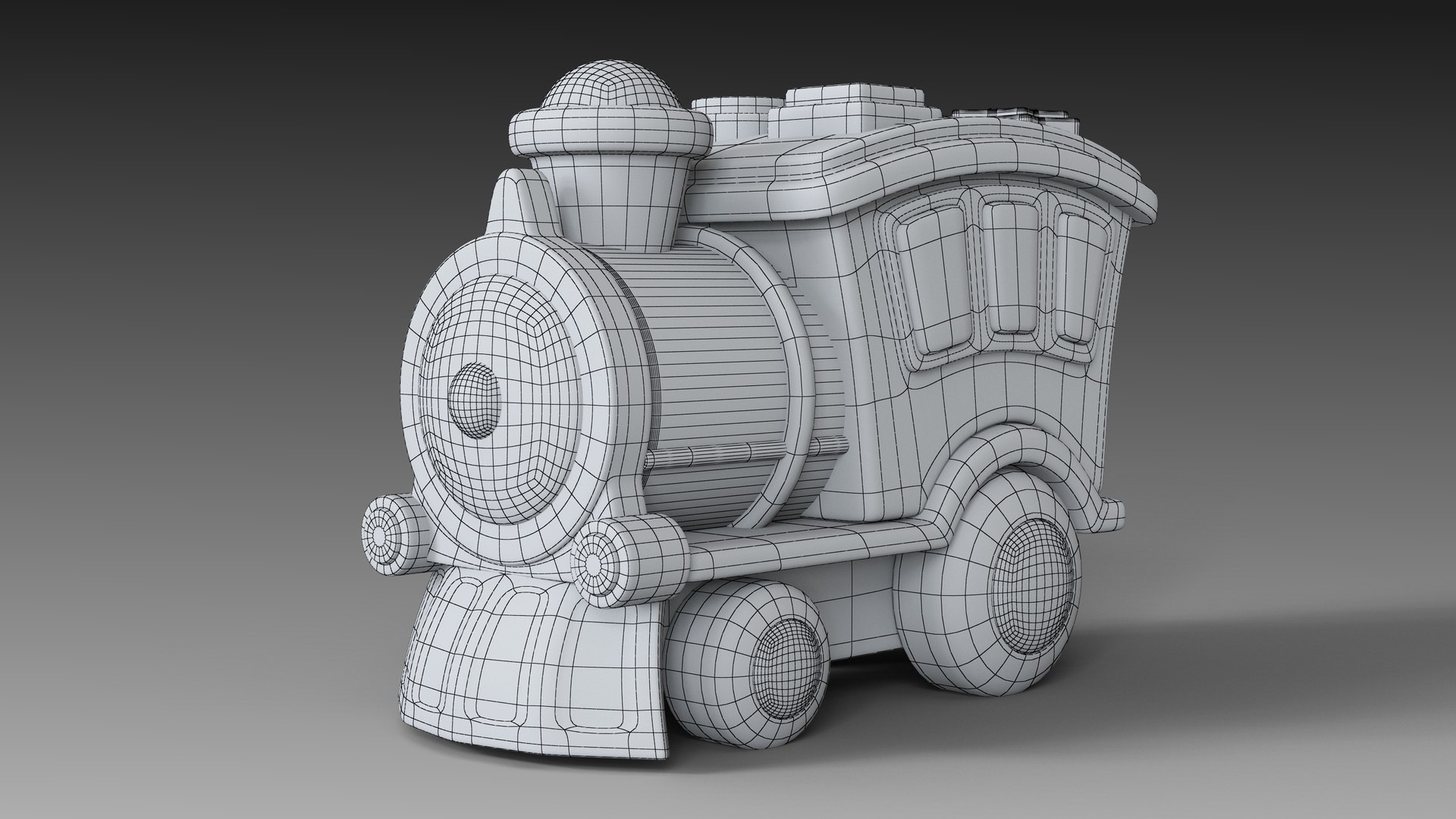 3D Toy Train Model - TurboSquid 1879061