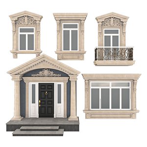 House Window 01 3D model