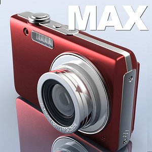 3d photocamera generic digital model