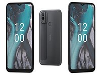 Nokia C22 Black Low Poly