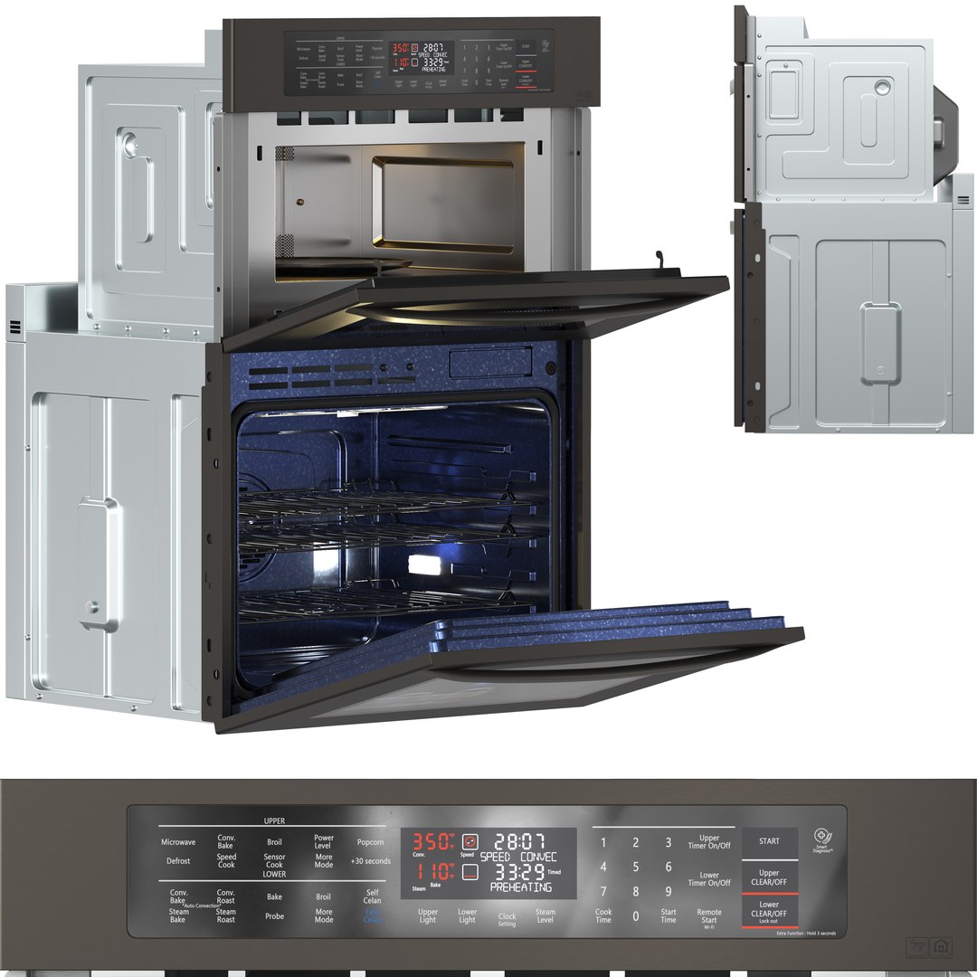 3D Model LG Appliance Collection 02 TurboSquid 2006637