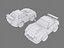 cartoon car 3D model